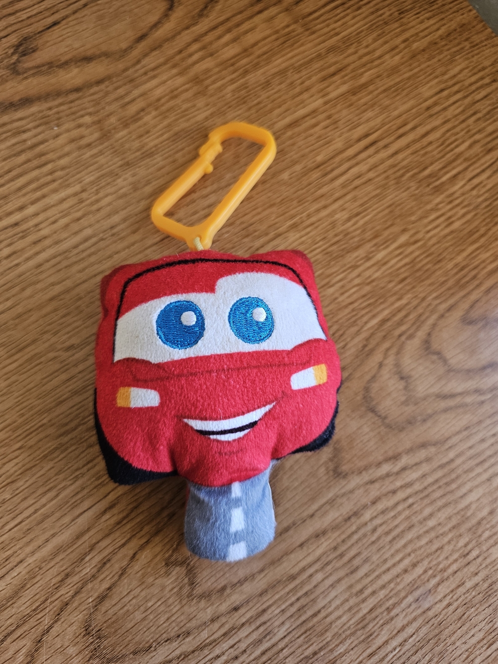 4/$10 Lightning Mcqueen Aoft Pluah Bag Clip Toy Disney Cars